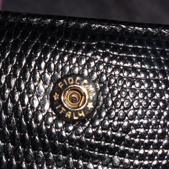 Authentic Salvatore Ferragamo Vara Black Textured Saffiano Leather Bifold Wallet - Picture 13 of 13